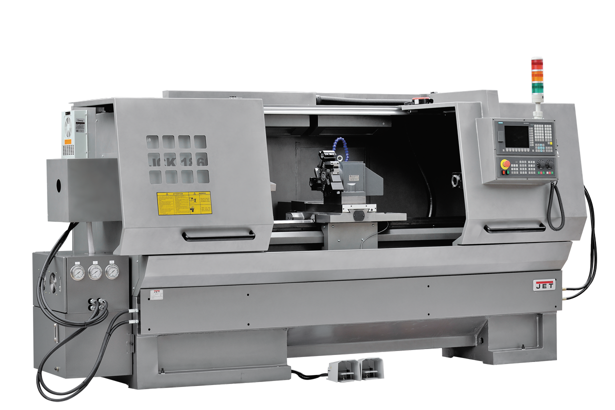 JET JCK-1640F CNC (Fanuc, ручн. патрон, 6-ти поз. рев. голова)